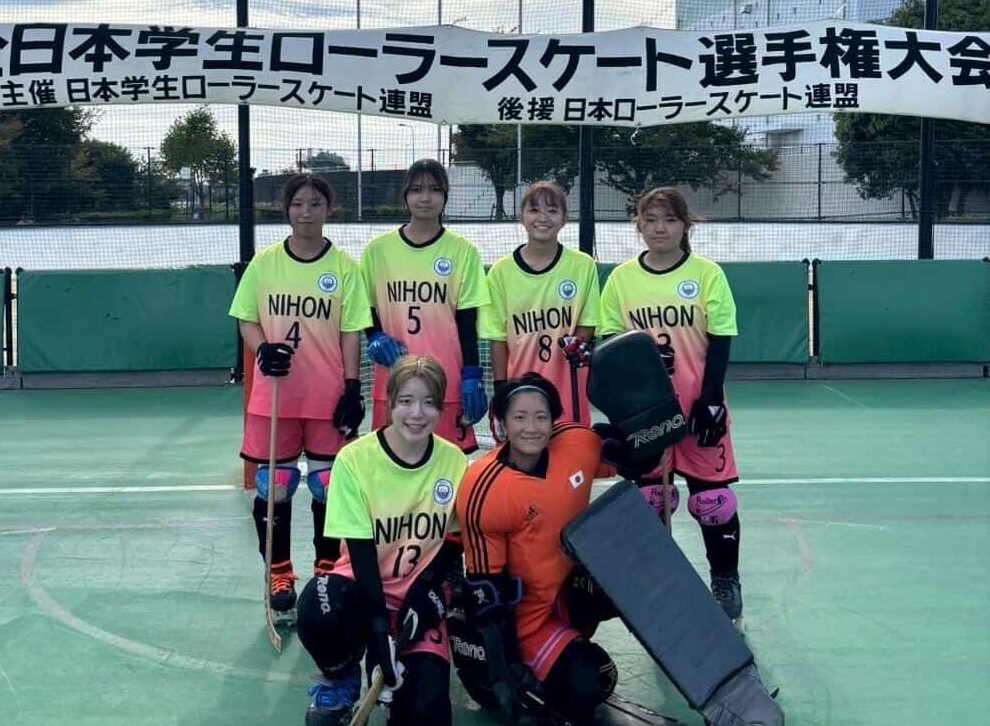 少人数でも日本代表を目指せる秘訣とは——日本大学生物資源科学部ローラーホッケー部