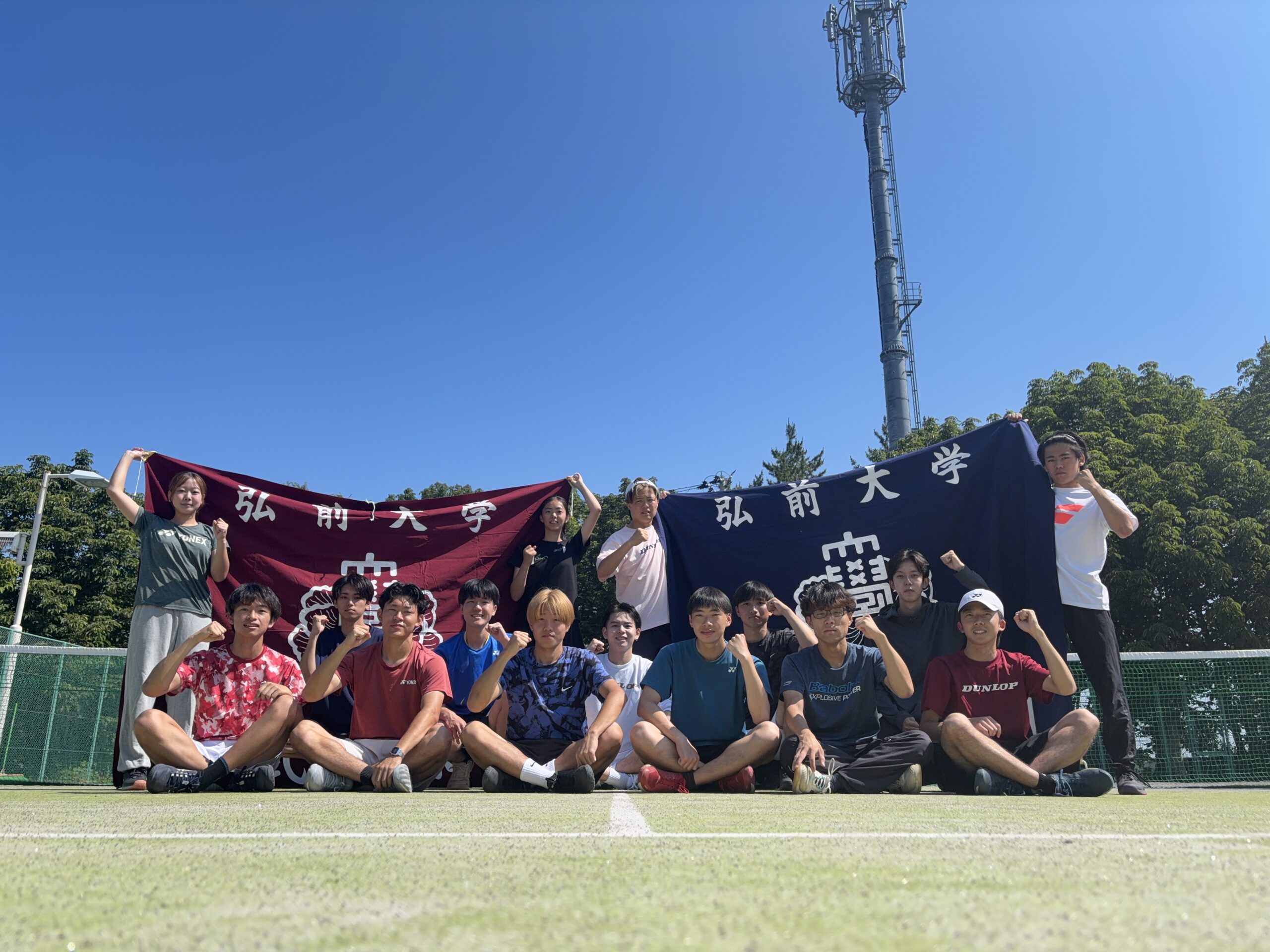 部内ランキングで競争心を育て、一部リーグで勝てるチームをつくる——弘前大学硬式庭球部