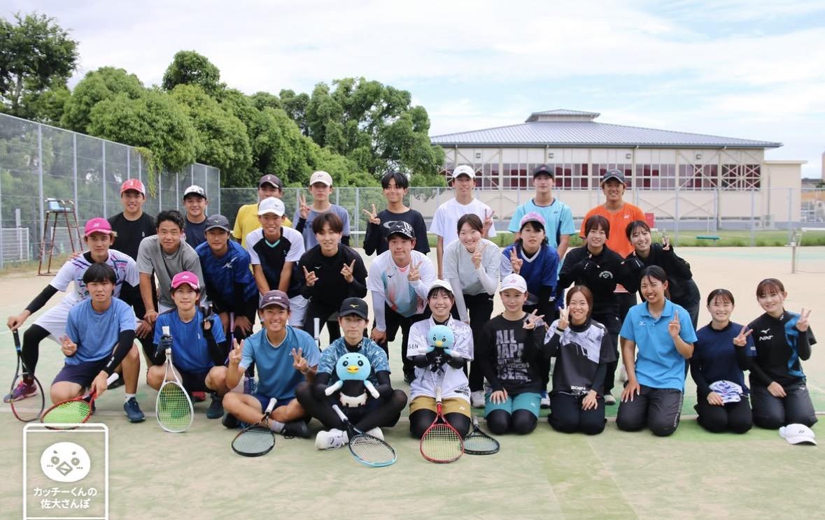 「平常心」を合言葉に、楽しさと本気を両立させながらリーグ昇格を目指す——佐賀大学ソフトテニス部
